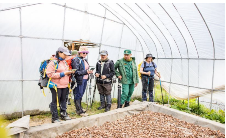 ICIMOD team visited Post Harvest Care Center of Menjong Sorig Pharmaceuticals Corporation