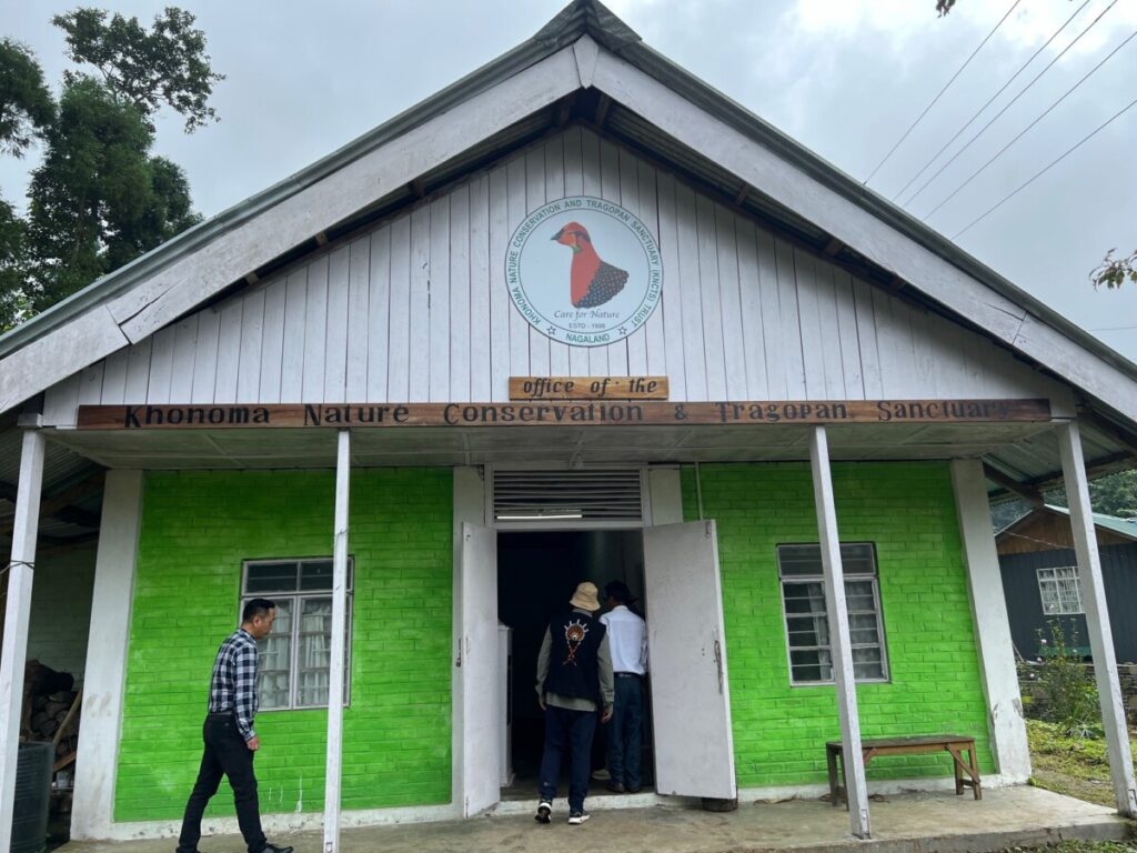 The ‘30x30’ target and community conservation in Nagaland: could OECMs be the way forward? 3 Khonoma Nature Conservation and Tragopan Sanctuary Trust Building in Khonoma. Photo Credit Sunita Chaudhary